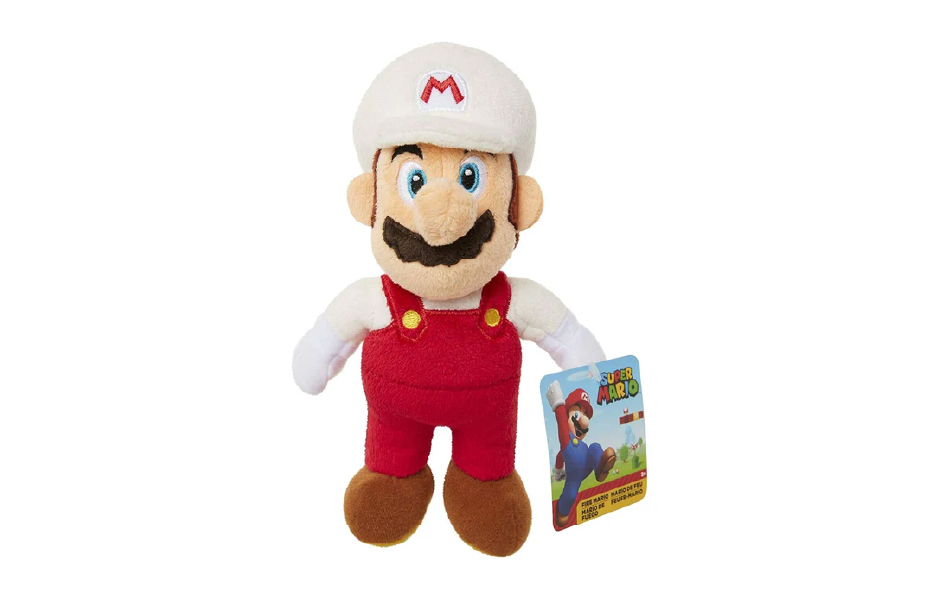  JAKKS Nintendo Super Mario Plush Wave 9 Asst - Fire Mario